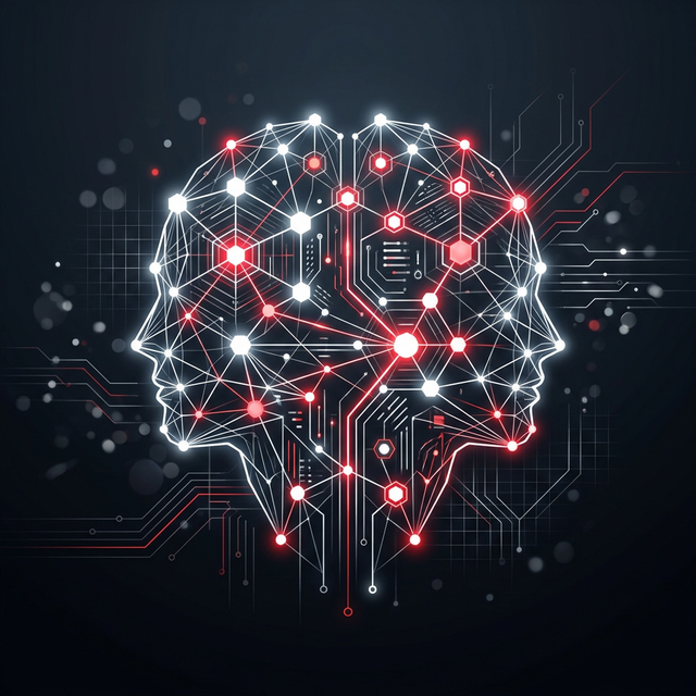 AI neural network illustration